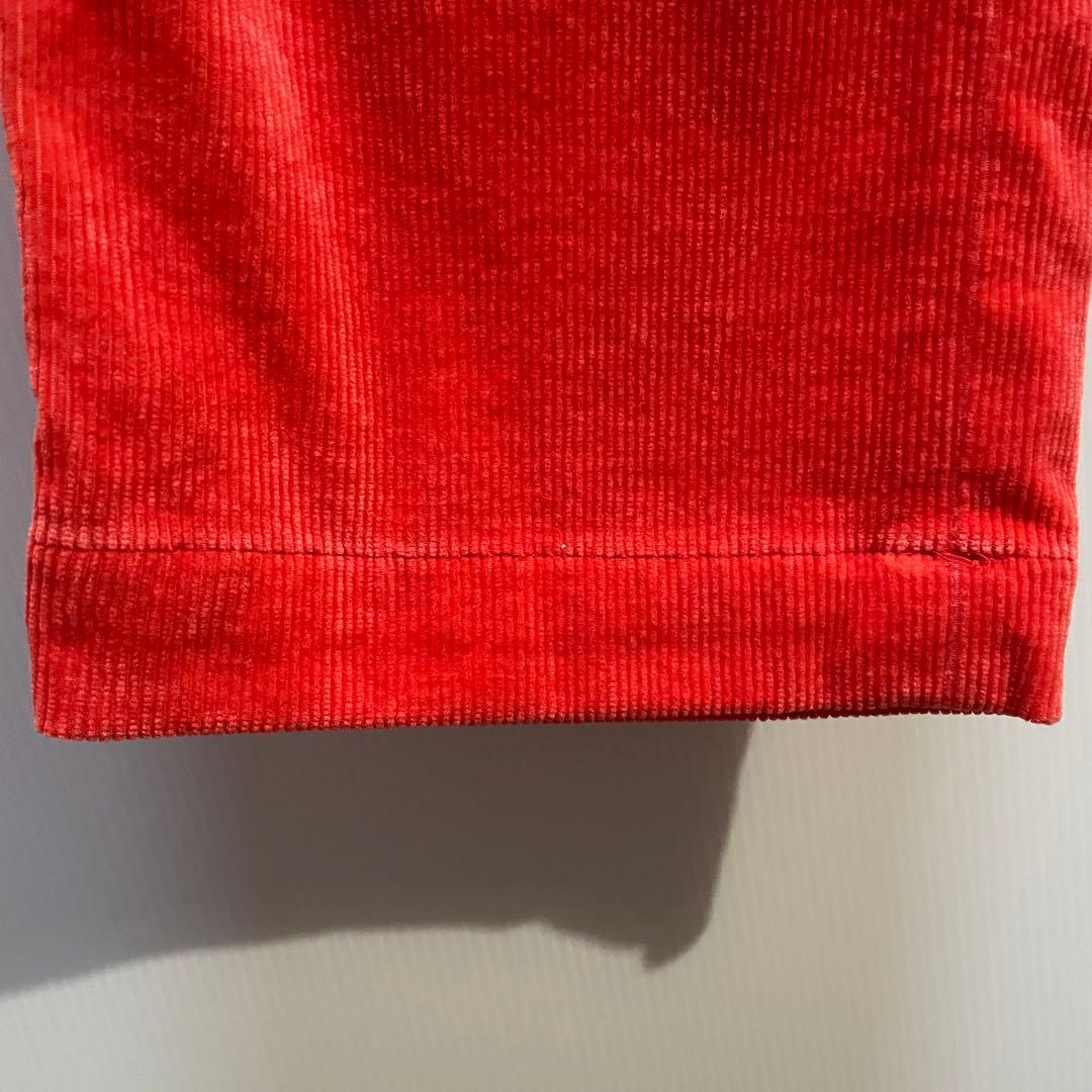 美品　BEAMS GOLF ビームスゴルフコーデュロイパンツ オレンジ　Lサイズ