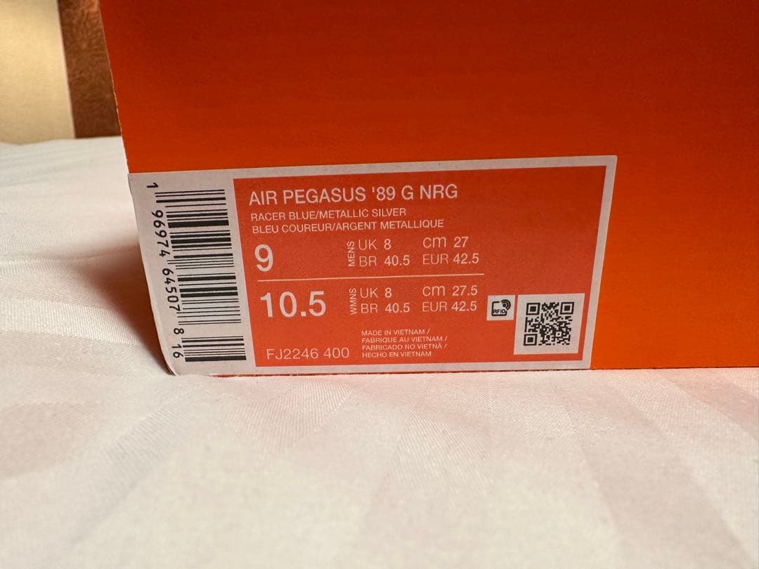 NikeAirPegasus '89 G NRGナイキゴルフシューズエアペガサス