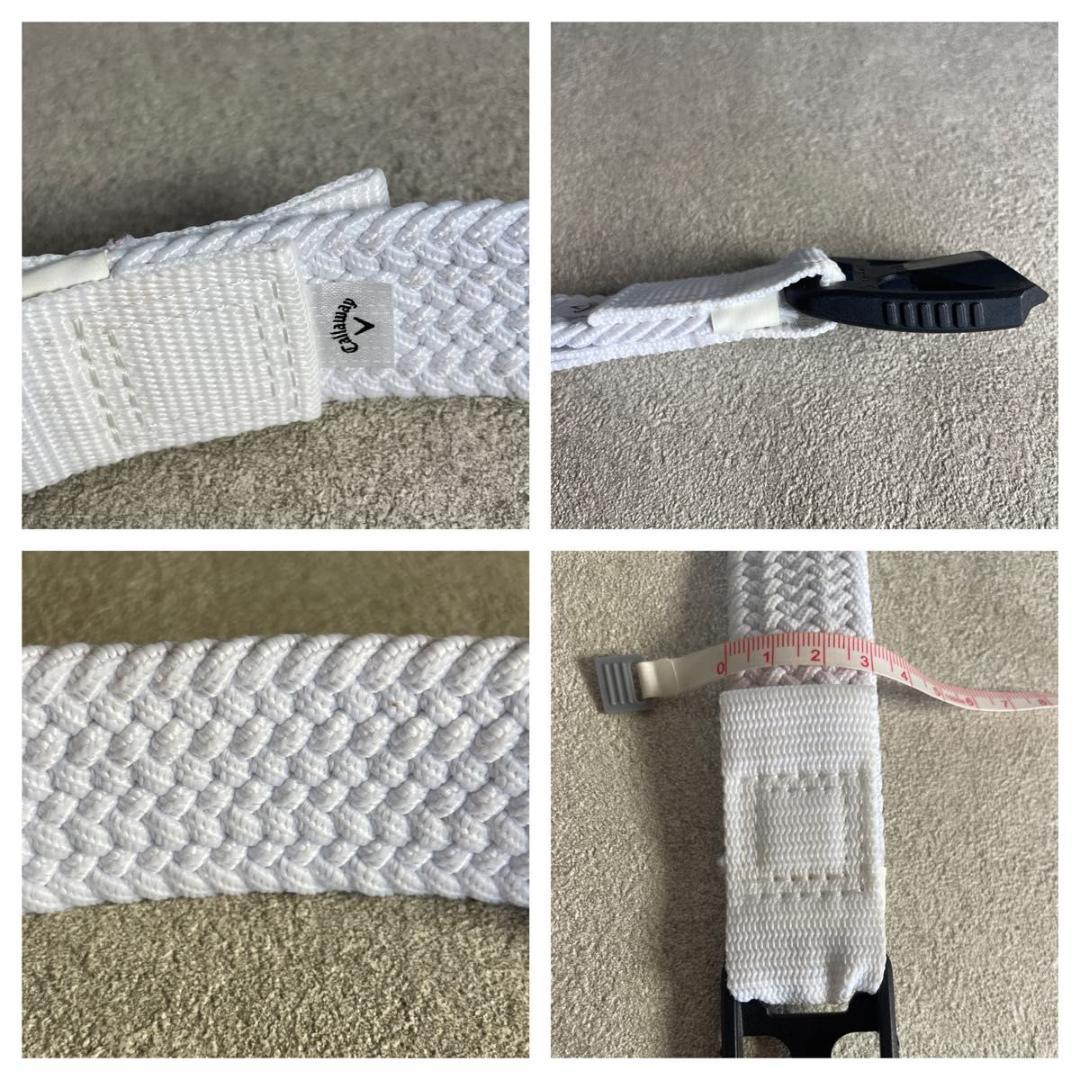 Callaway ゴルフベルト メッシュ マグネットバックル Dカン付