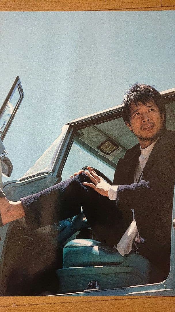 貴重レア 矢沢永吉E.YAZAWA当時物ポスター 80年代？ A1サイズ