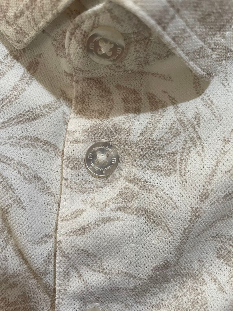 美品　Travis Mathew アロハ　ゴルフ　ポロシャツ　ボタニカル　リーフ