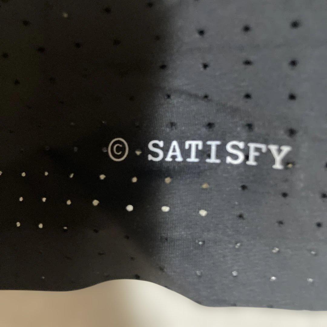 SATISFY Space-OTM 5\" ショーツ L size 黒