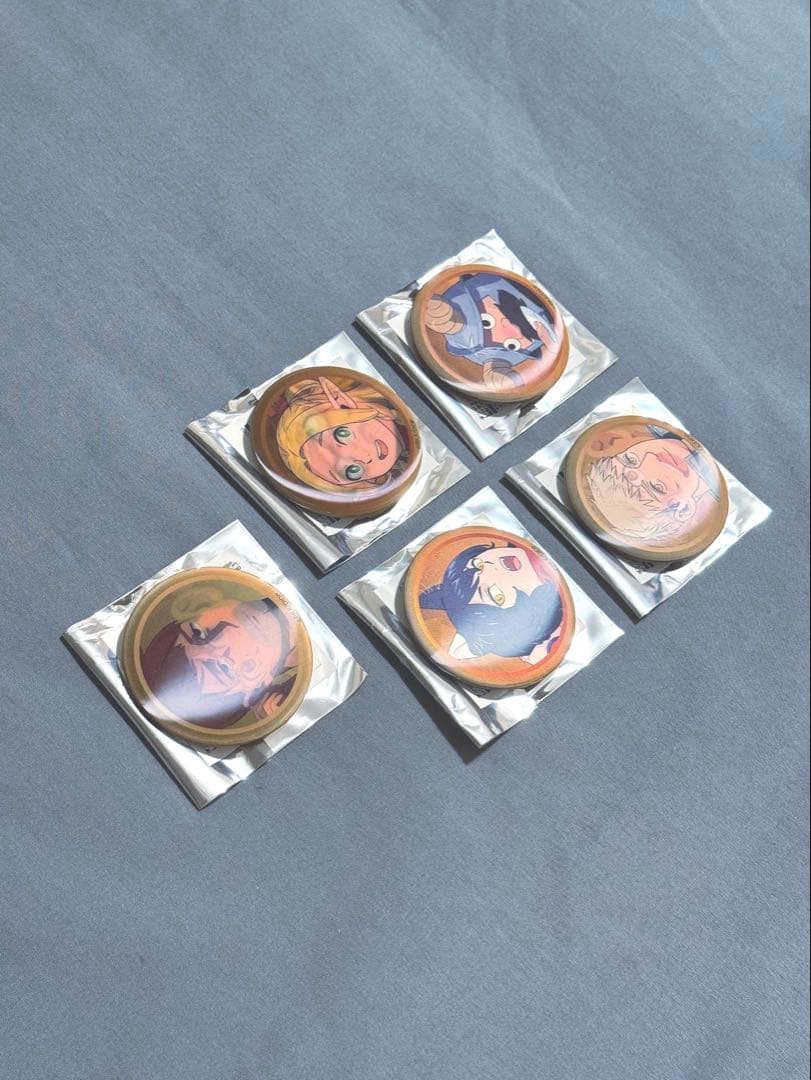 ダンジョン飯 迷宮探索展 レンチキュラー缶バッジ 展覧限定 通販なし フルセット
