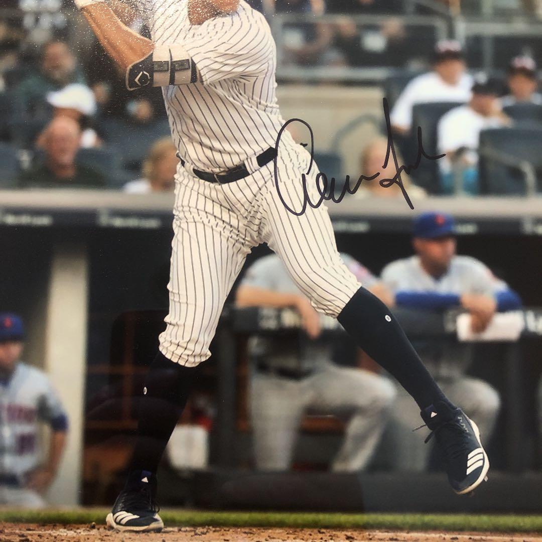 【SALE】MLB アーロン・ジャッジ　直筆サインヤンキース　WBC出場