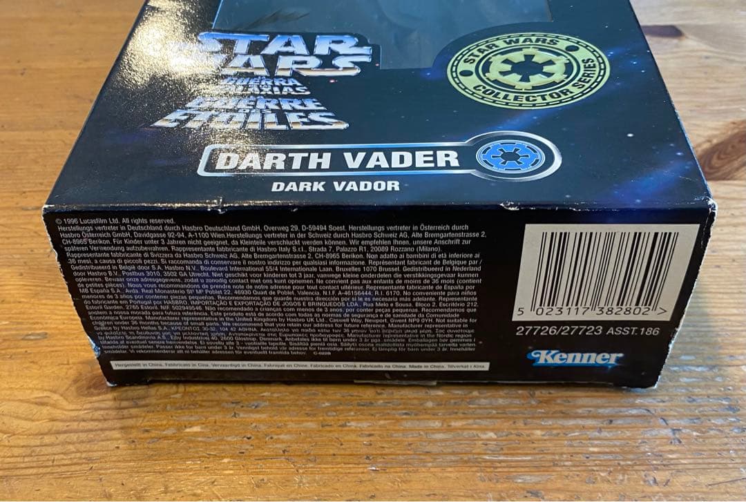 スターウォーズ フィギュア ダースベイダー ヴィンテージ ケナー
