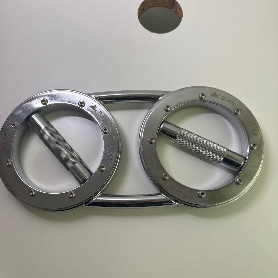 金属製二重リングダンベル