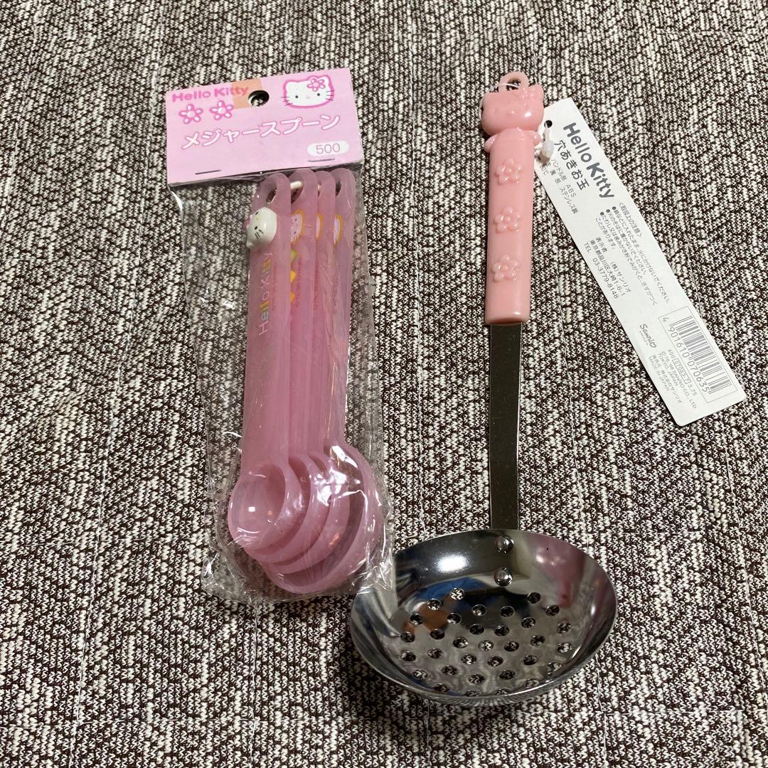 【レトロ】Hellokitty ハローキティ　キッチン　グッズセット