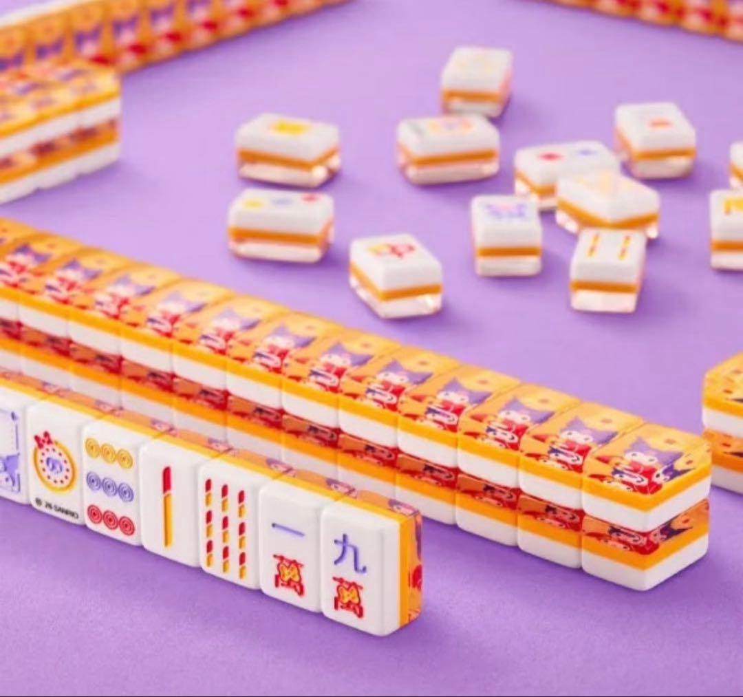 マクドナルド サンリオコラボ　海外限定　マイメロディークロミ　マージャンセット