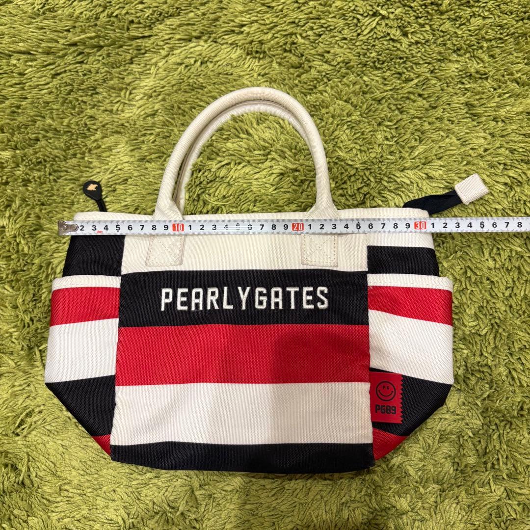 パーリーゲイツ PEARLYGATES カートバッグ 手提げバッグ トリコロール