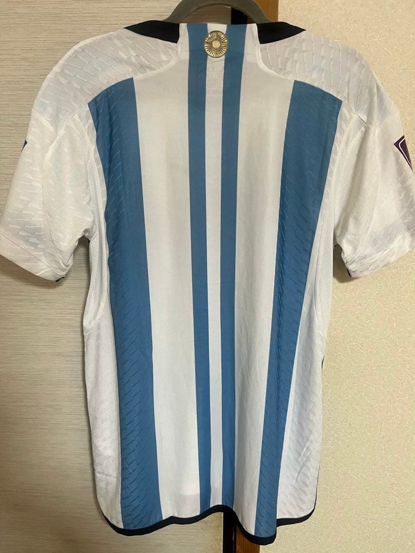 【新品未使用】アルゼンチン代表　選手仕様　ユニフォーム　カタールW杯　2022