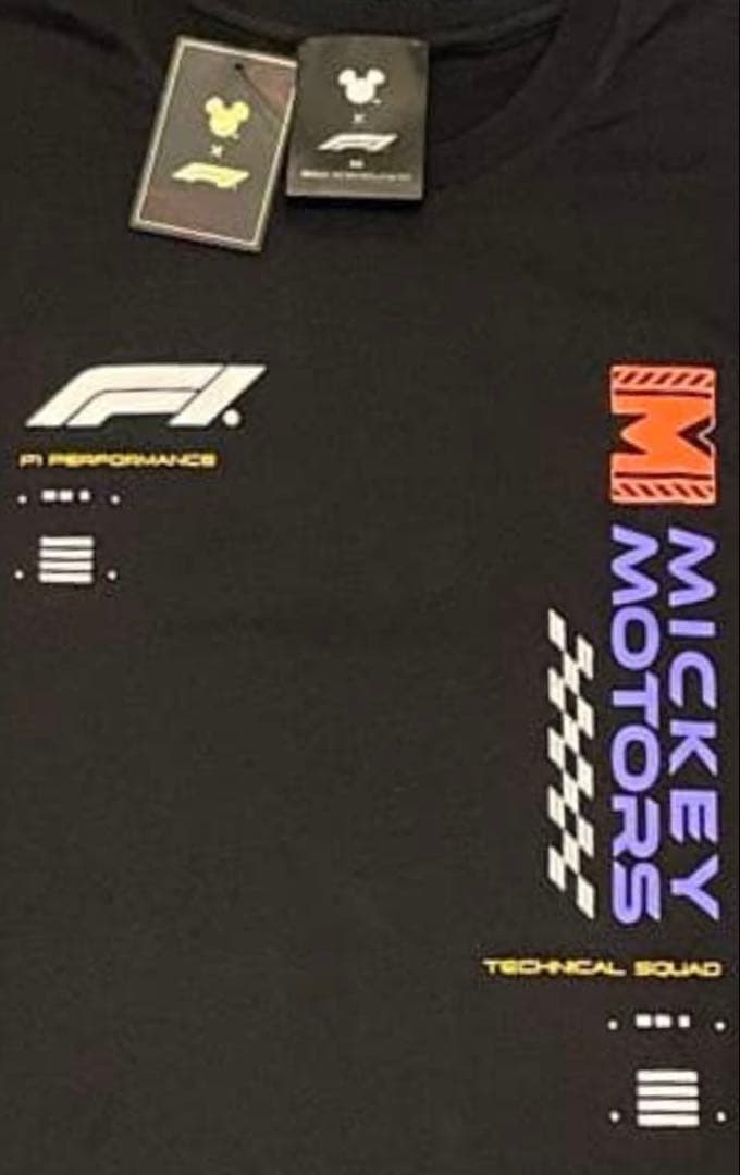 F1 × Disney ディズニー 鈴鹿　日本GP Tシャツ　ユニセックス　②