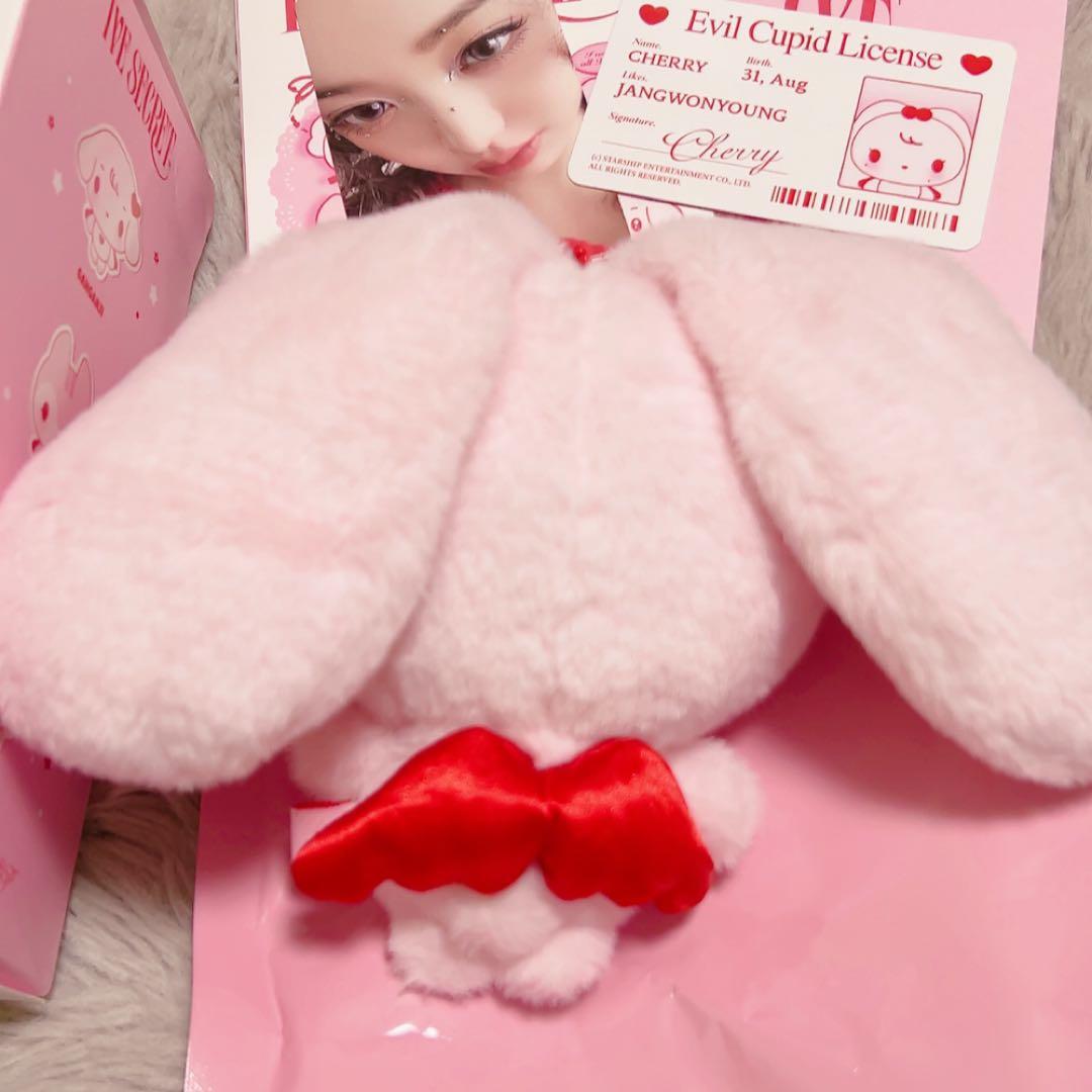 IVE secret evil cupid ウォニョン　ぬいぐるみ　トレカセット
