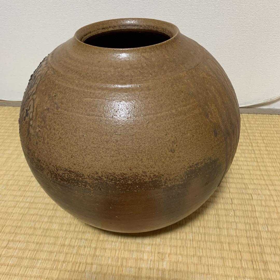 備前焼の壺