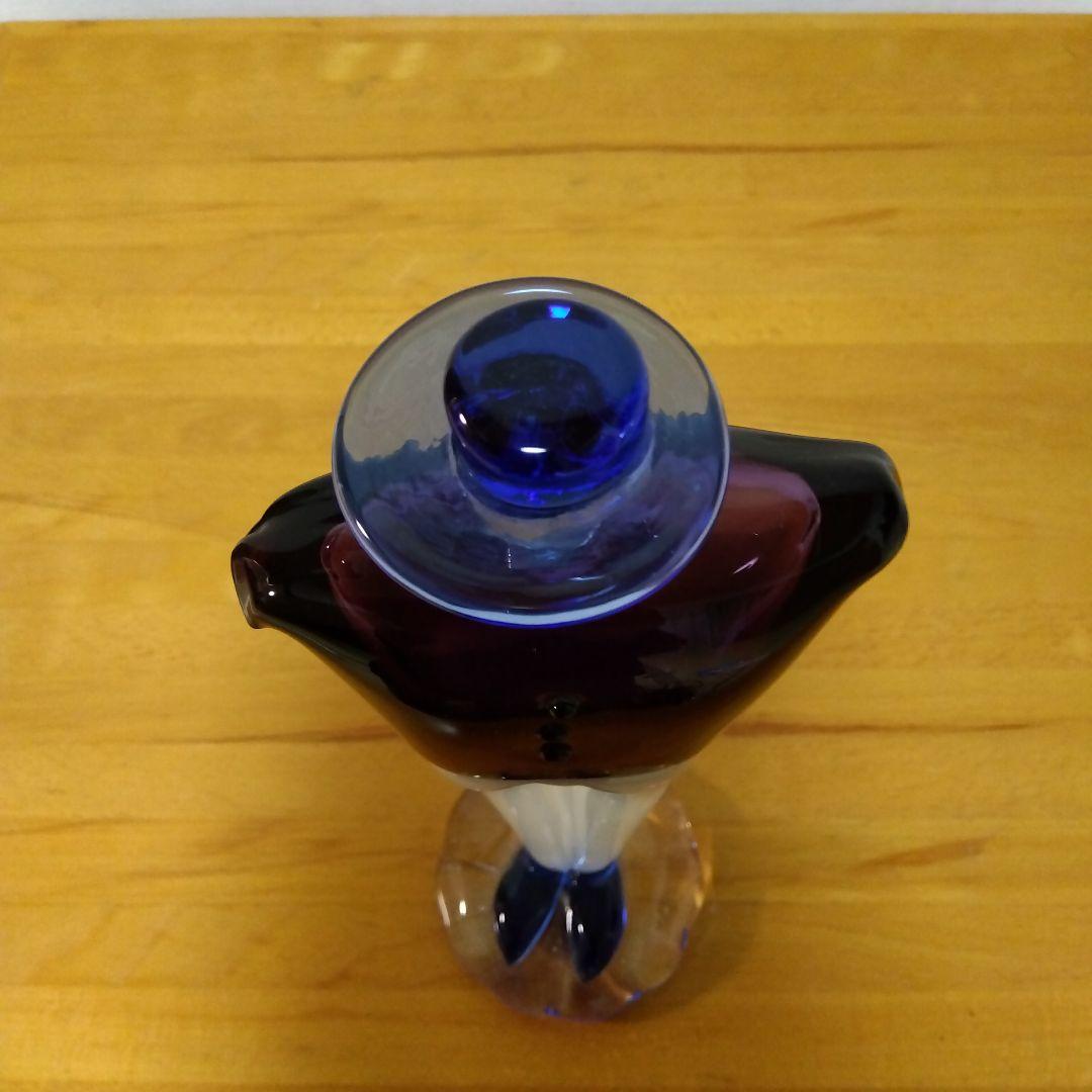 手作りガラス　人型置物　マルティグラス