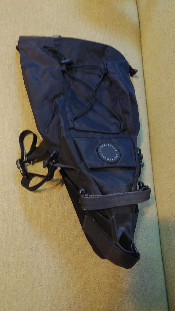 フェアウェザー　FAIRWEATHER　シートバッグ　サドルバッグ　ブラック