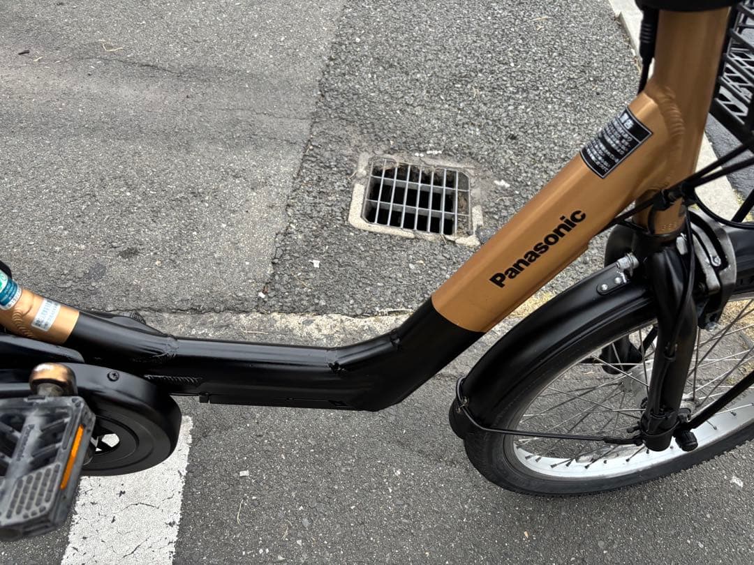 062中古Panasonic電動アシスト自転車　8.9Ah4点灯　大阪