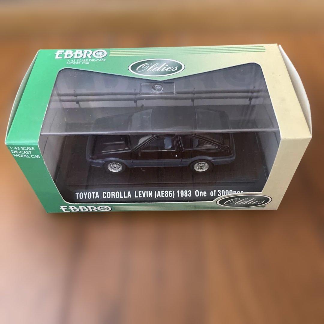 Ebbro 1/43 AE86・Bellettセット