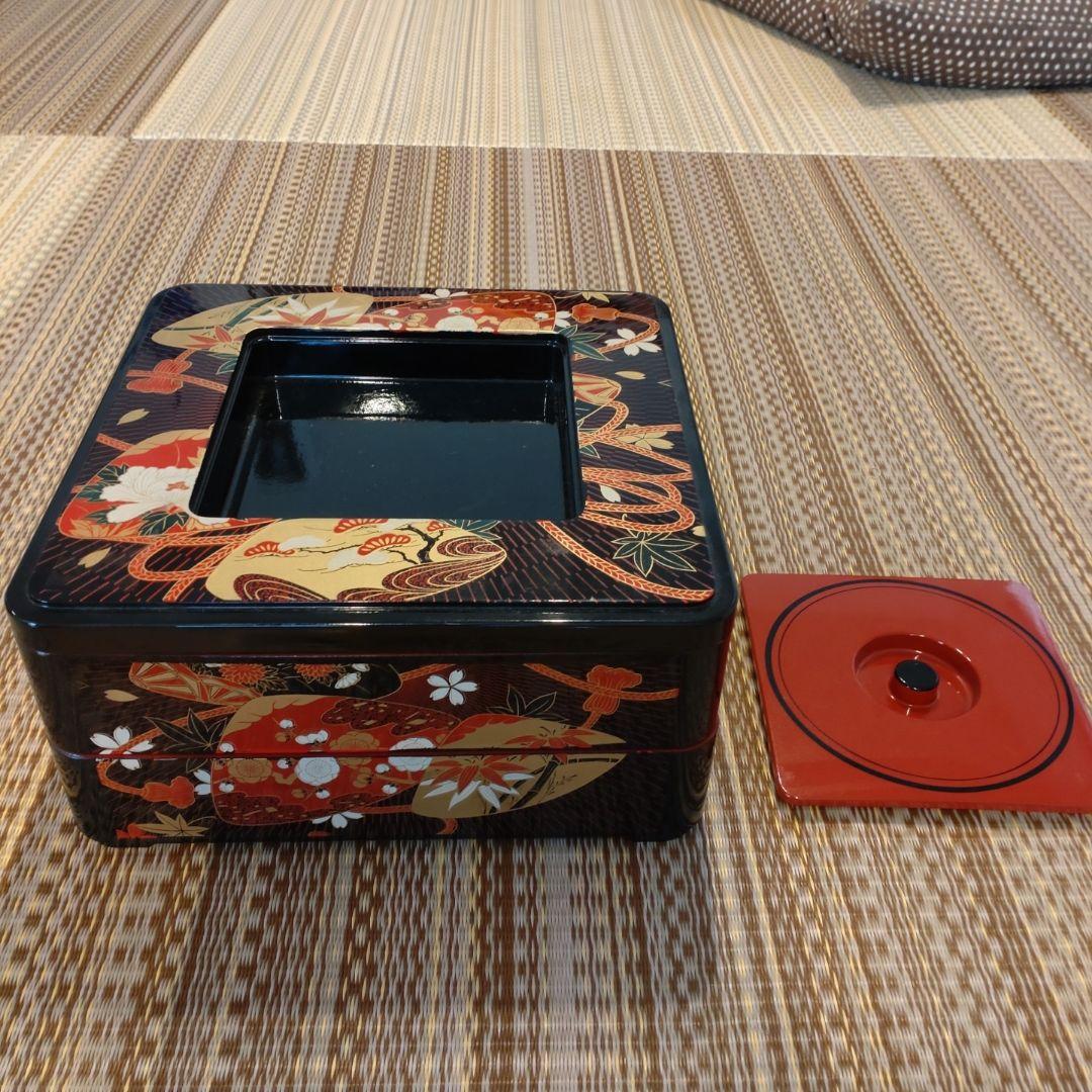 和食器、お弁当箱　重箱　２段