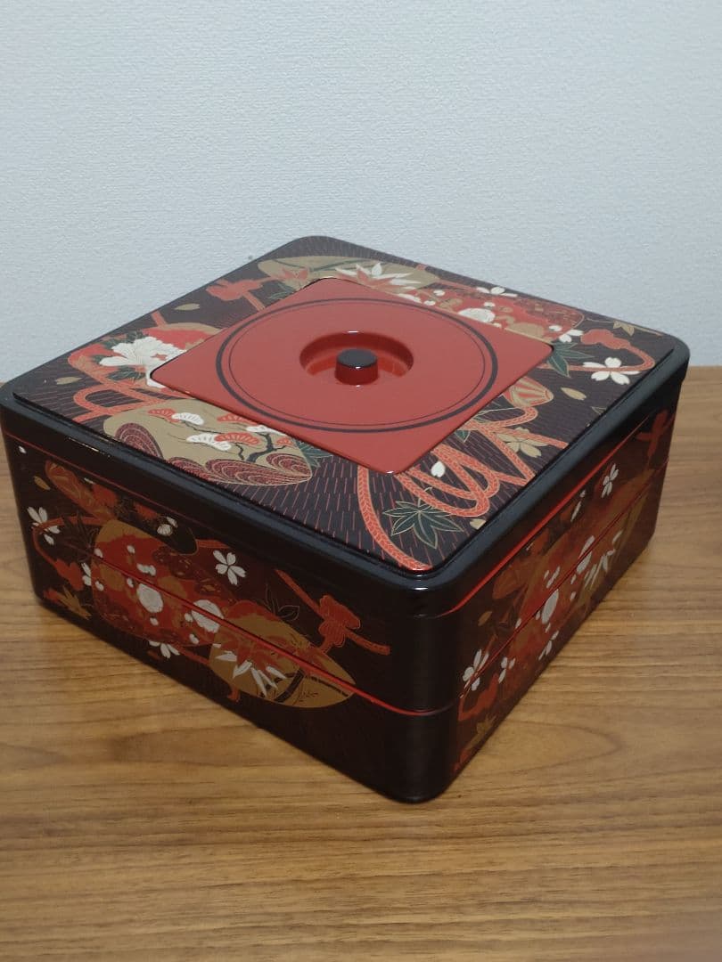 和食器、お弁当箱　重箱　２段
