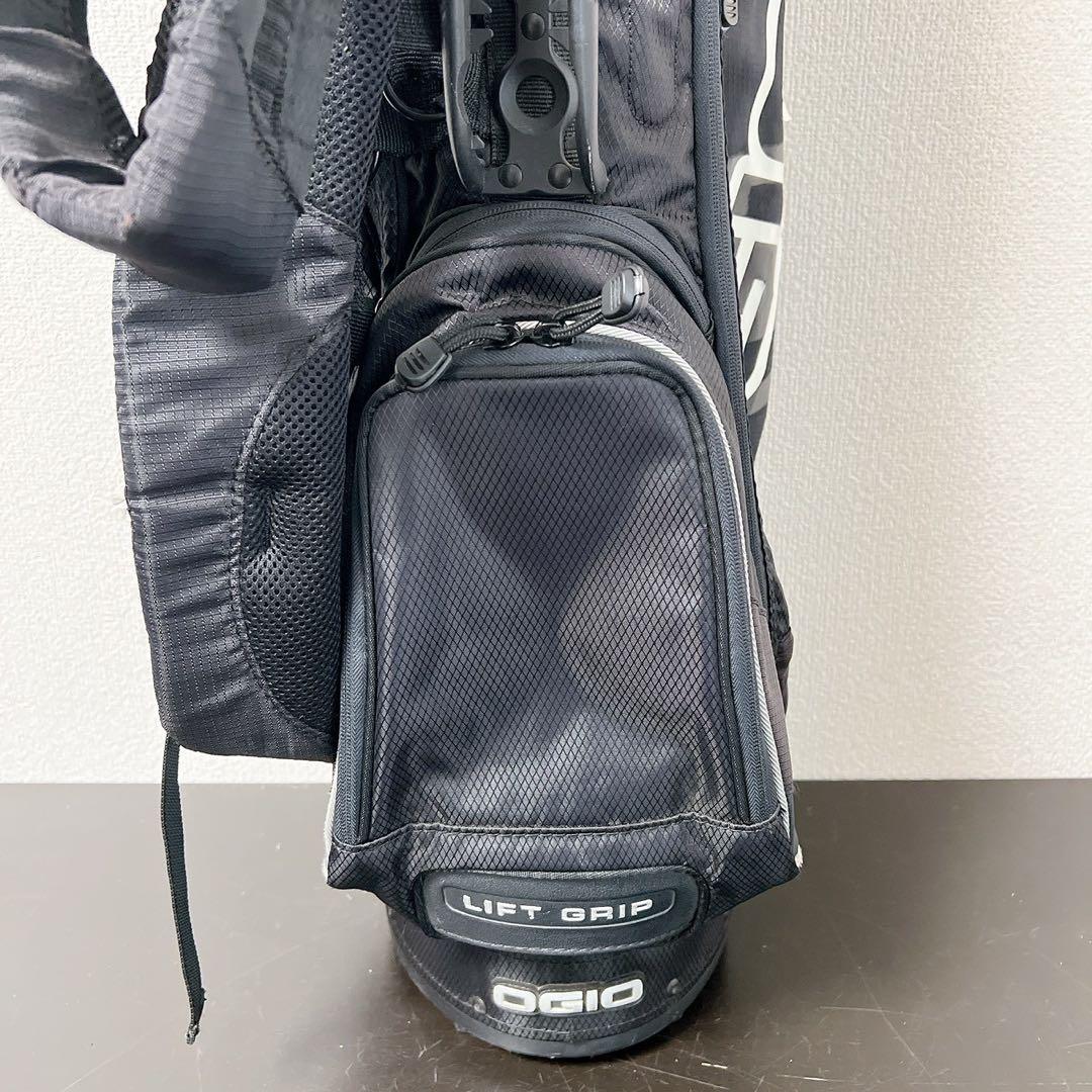 OGIO OZONE スタンドキャディバッグ 8分割 9型 フード付き オジオ