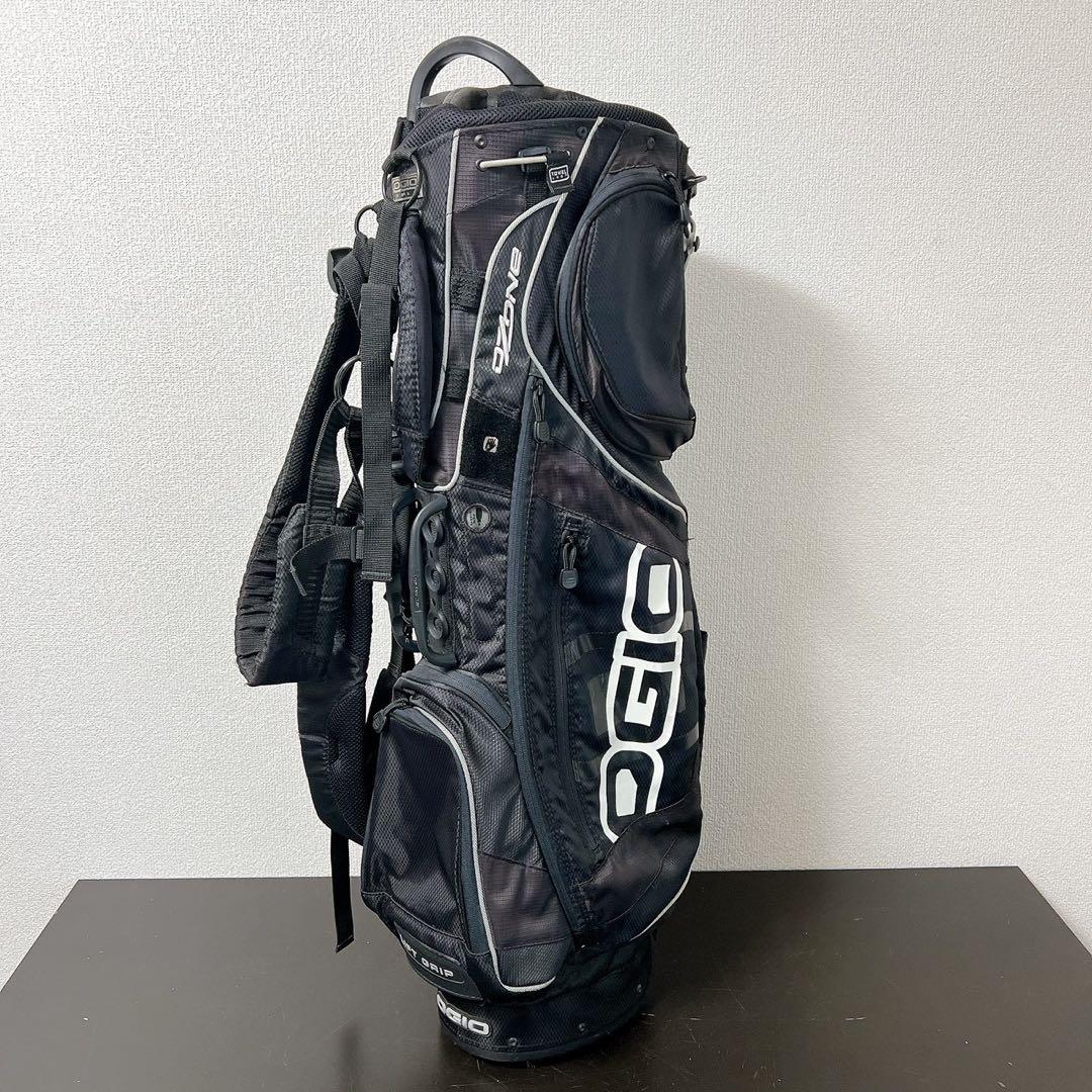 OGIO OZONE スタンドキャディバッグ 8分割 9型 フード付き オジオ