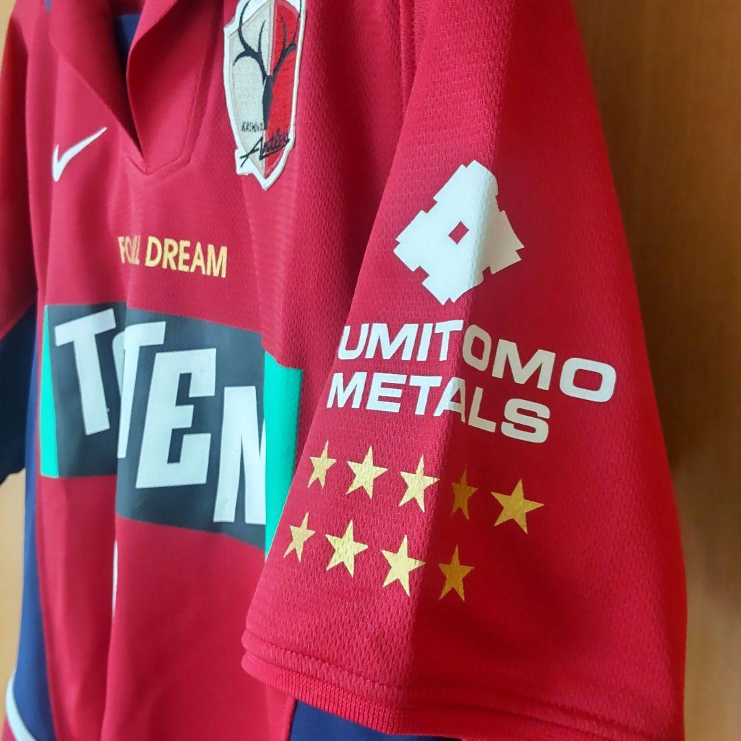鹿島アントラーズ　ホームユニフォーム 2002年 背番号 8　小笠原