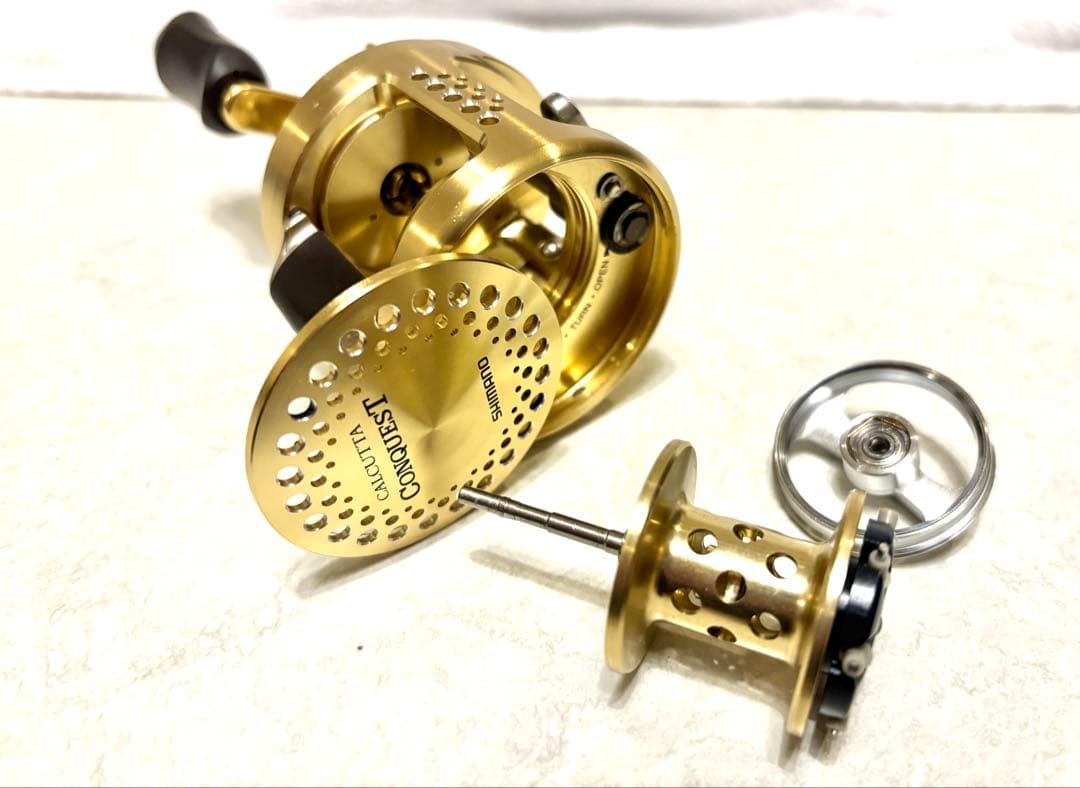 美品　初代カルカッタコンクエスト　101 レフトハンドル