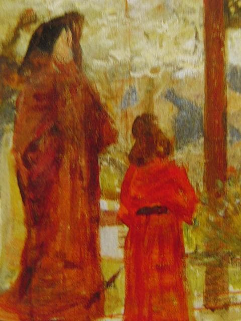 青木繁、光明皇后、希少画集画、新品高級額・額装付、状態良好