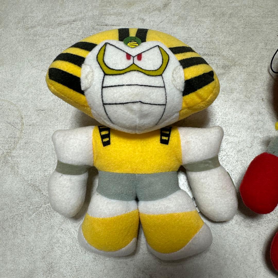 ロックマン ファラオマン ブルース ぬいぐるみ 1991年製 希少