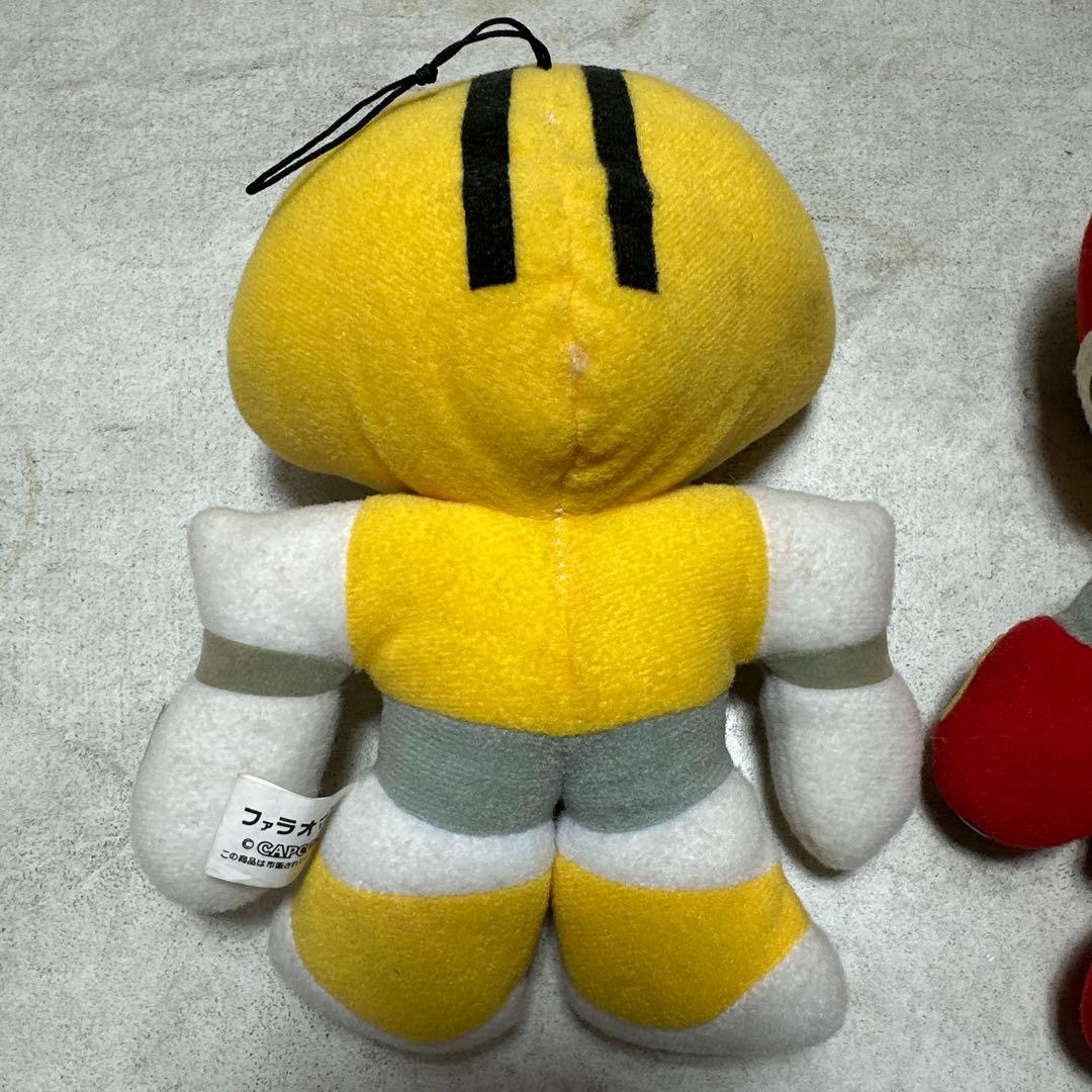 ロックマン ファラオマン ブルース ぬいぐるみ 1991年製 希少