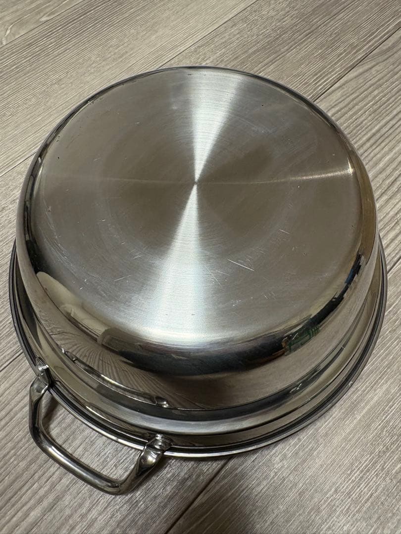 HA1434 未使用 滴水のせいろ 24cm TARUMIZU 二段 蒸し器