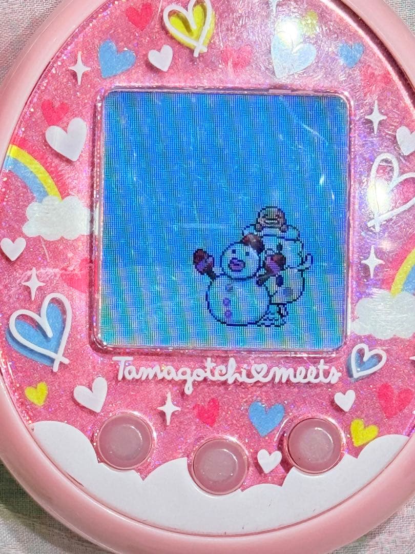 【動作確認済】たまごっちみーつ メルヘンみーつver. ピンク