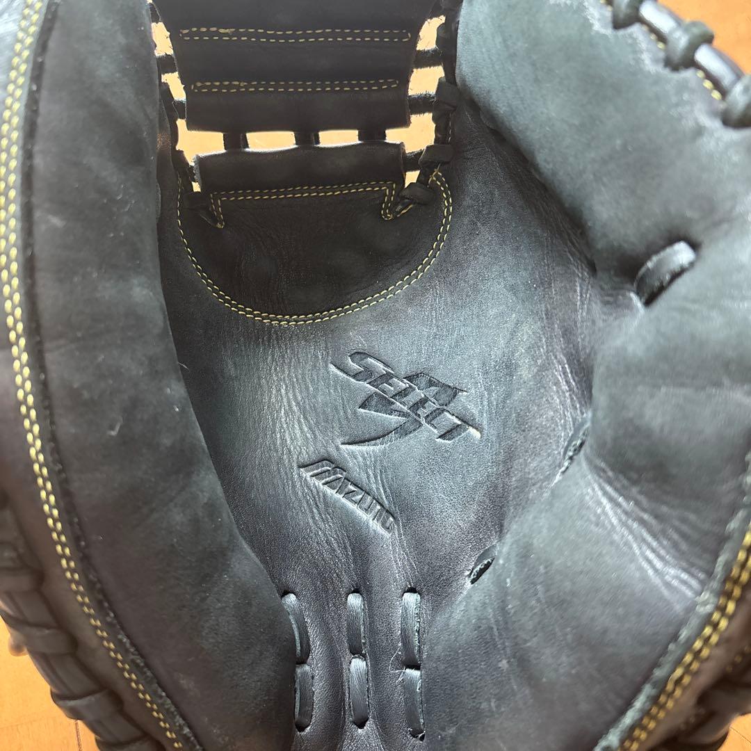 Mizuno 軟式キャッチャーミット黒