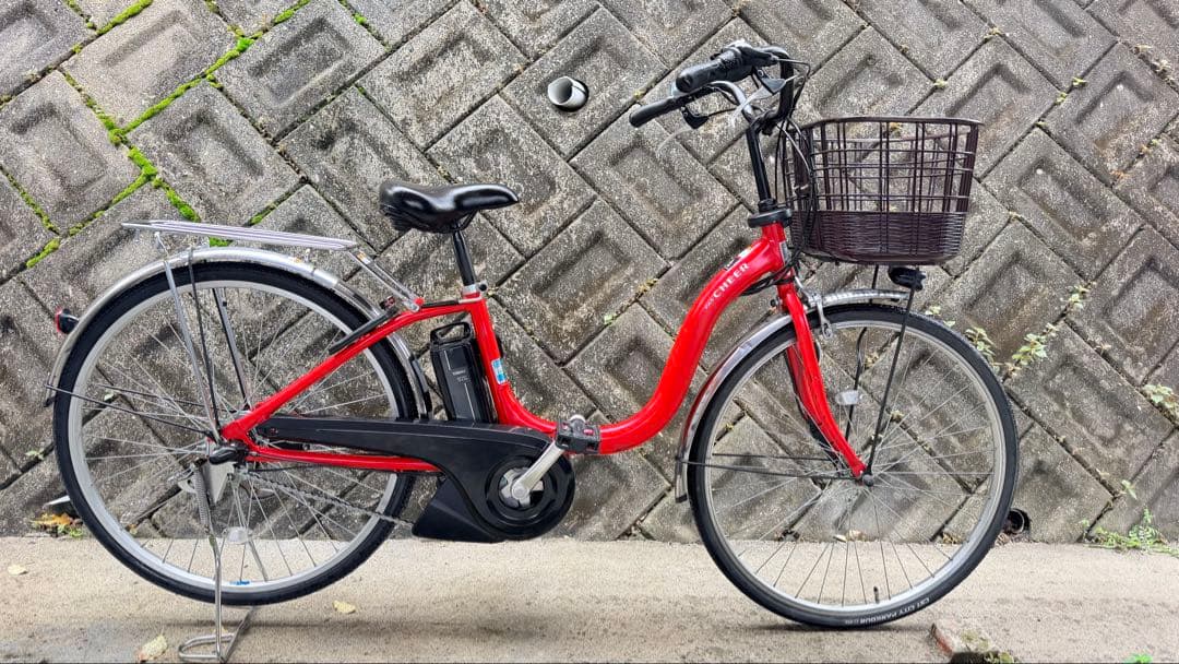 YAMAHA Pas Cheer 電動アシスト自転車　12.3バッテリー