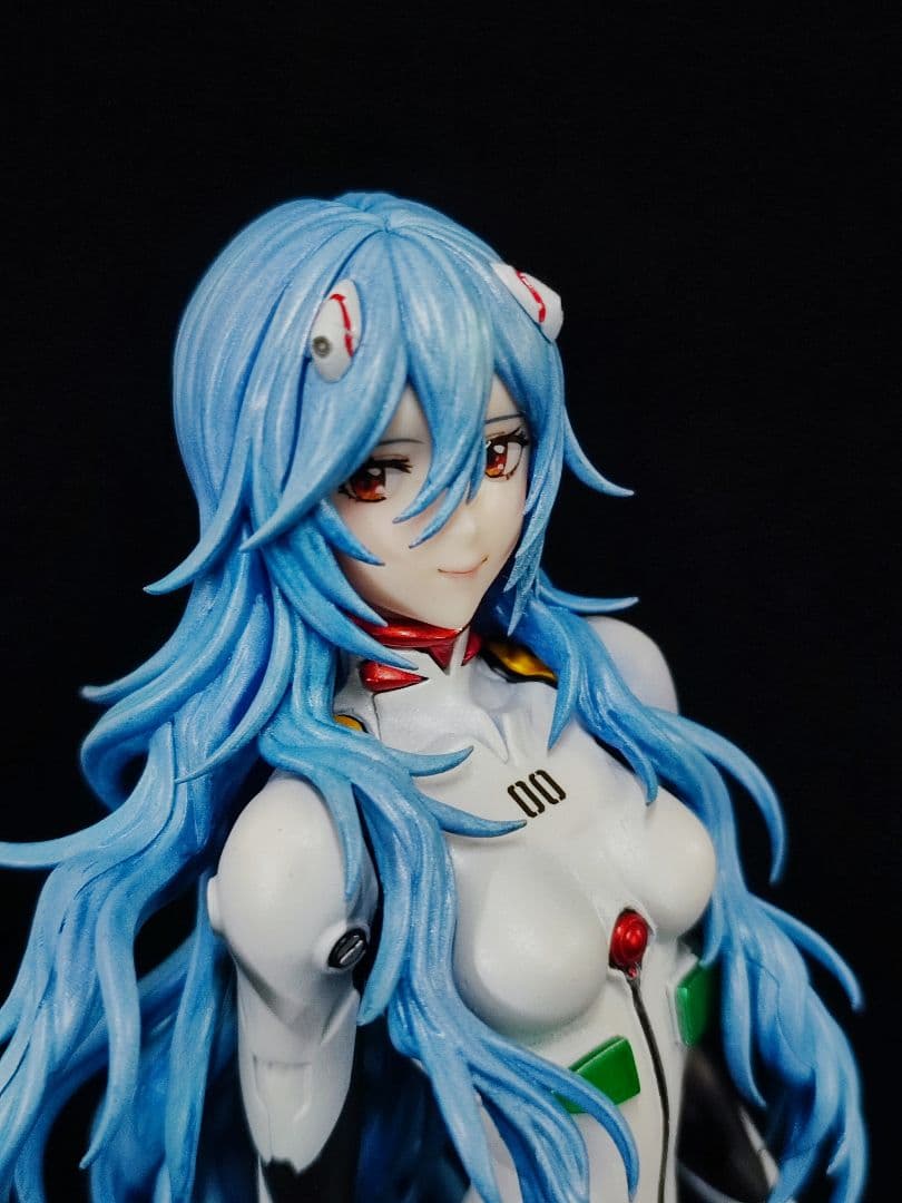 Plamax　綾波レイ　ロングヘアver 完成品 塗装済み