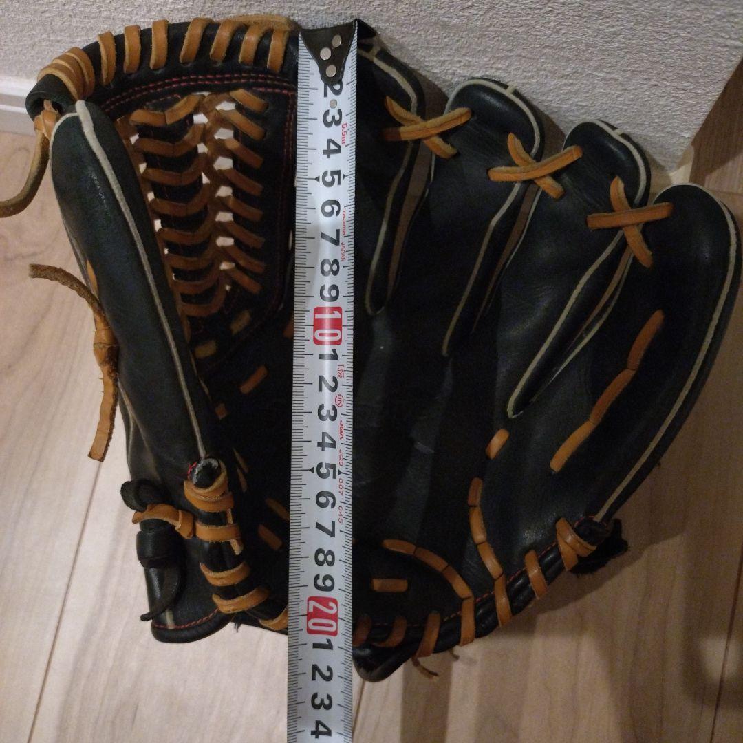 チ*イ様 ミズノ 少年野球　軟式 グローブ ジュニア　黒　　型ずけ済み　スラッガ