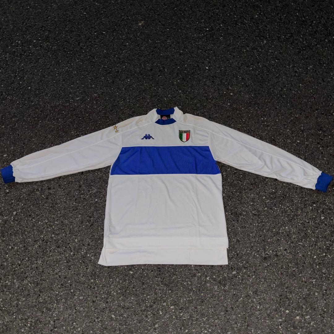 90s イタリア製 Kappa イタリア代表 ユニフォーム サッカーシャツ