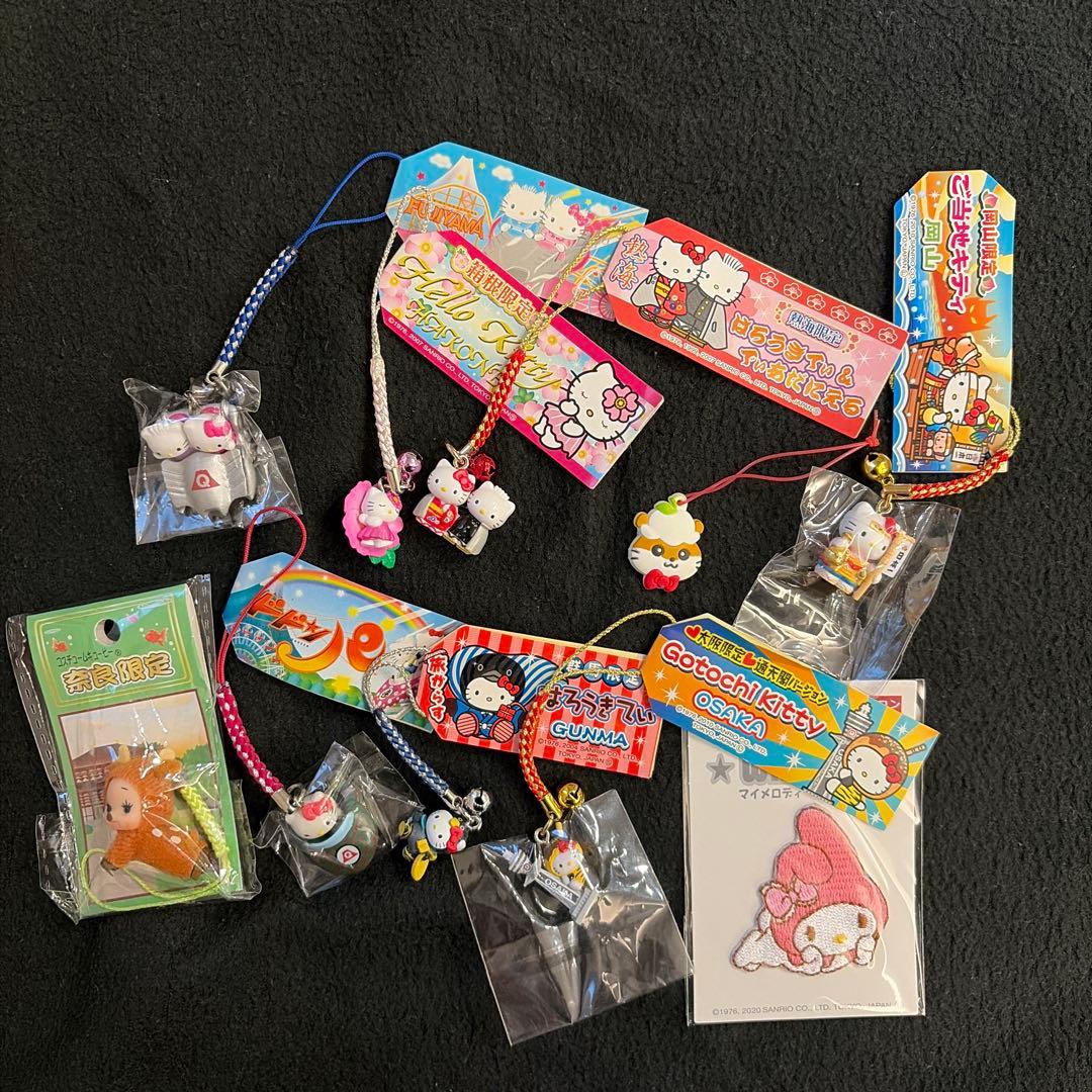 レア　非売品　ご当地　キティ　サンリオ　根付け　まとめ　100点　グッズ　ハロー