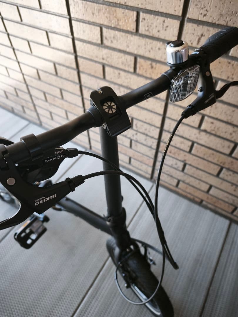 【カスタム多数】DAHON ダホン K3 マットブラック 限定カラー