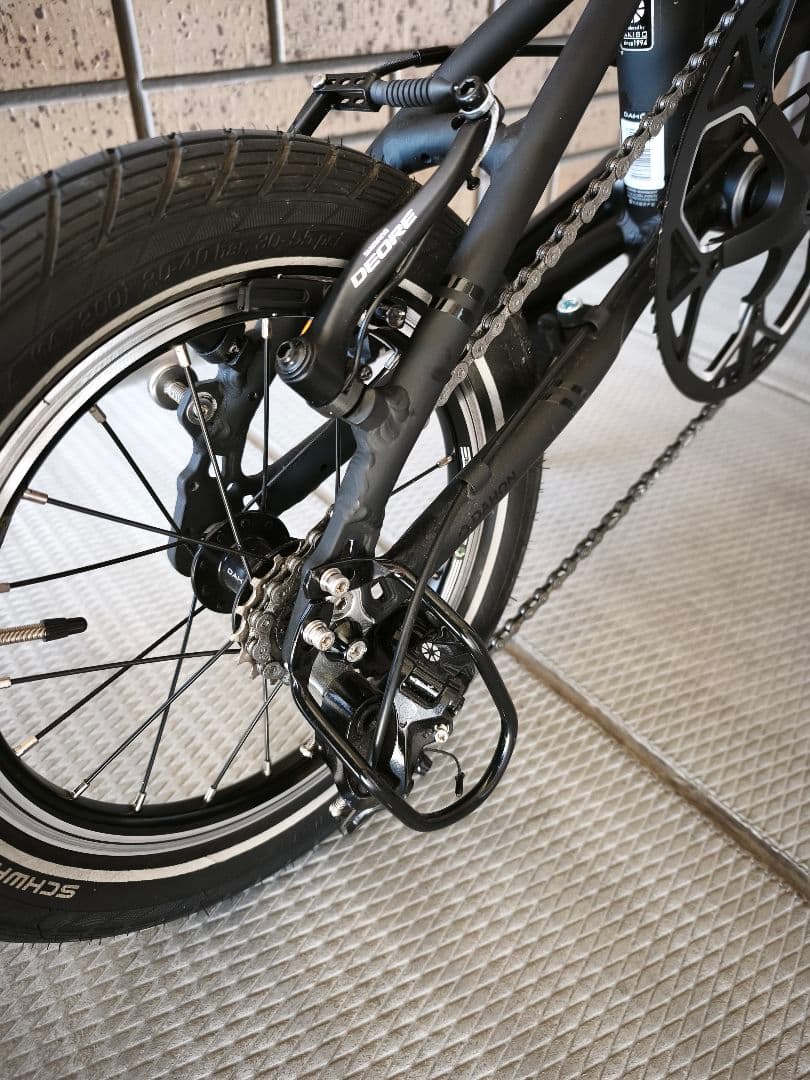 【カスタム多数】DAHON ダホン K3 マットブラック 限定カラー