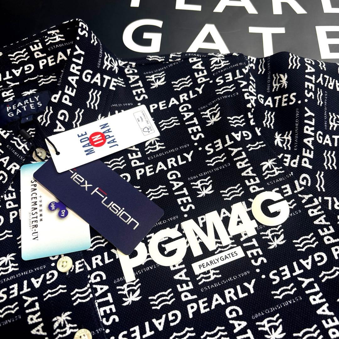 PEARLY GATES PGM4G ロゴシャツ