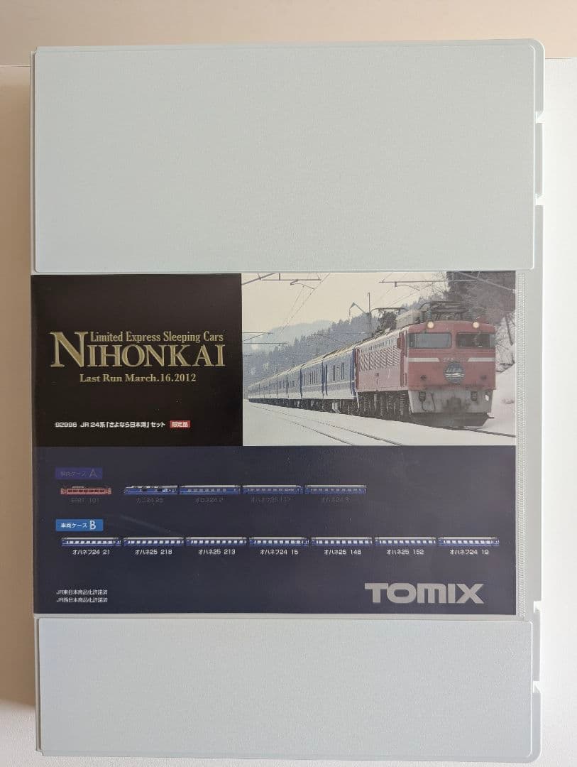 【限定品】TOMIX 92996 24系さよなら日本海セット