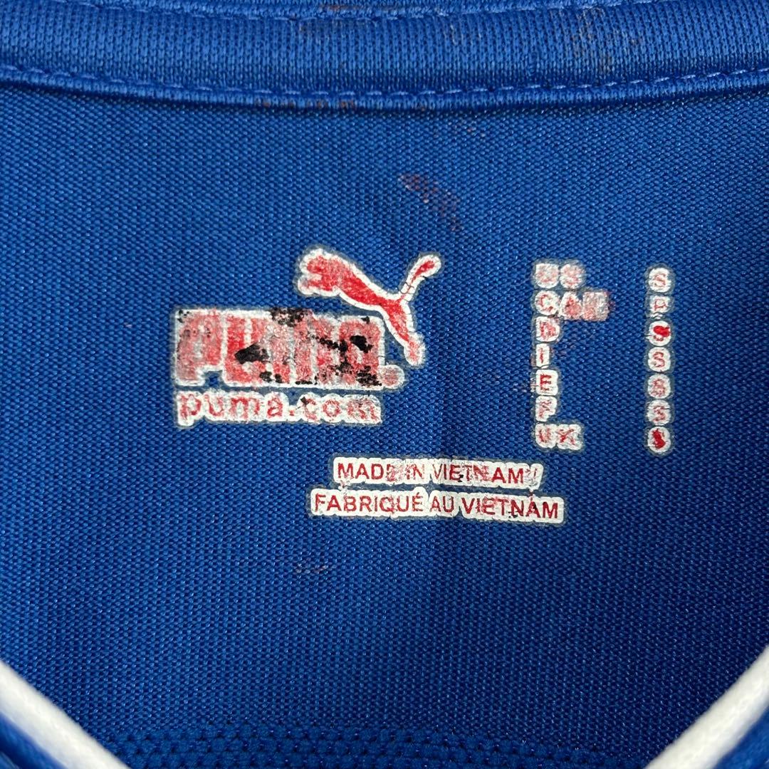 PUMA プーマ サッカー イタリア代表ゲームシャツ 長袖ユニフォーム 2010