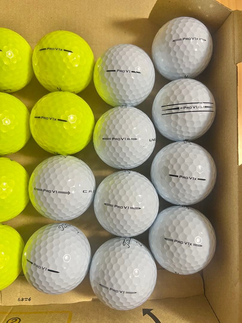 【超★超美品】 タイトリストPRO V1 V1x ゴルフ ロストボール