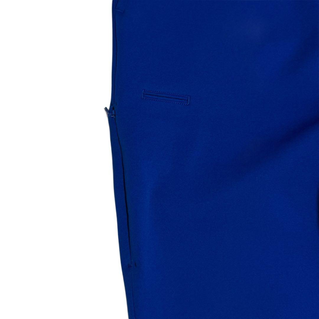 ビームスゴルフ ゴルフパンツ ブルー XL ストレッチ 軽量 テーパード