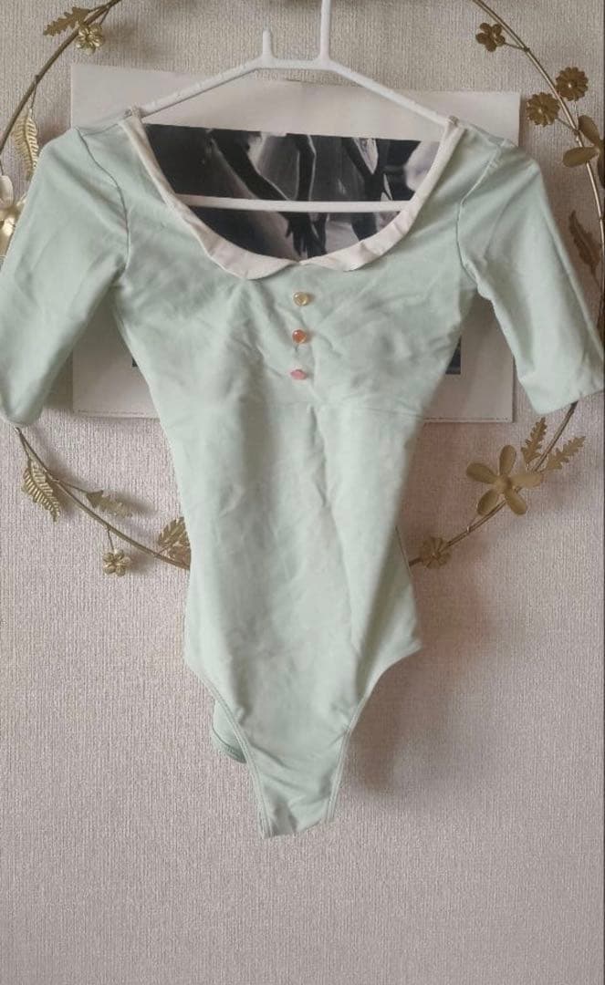 新品　Ballet Maniacs レオタード　XS（日本S〜M）ミントグリーン