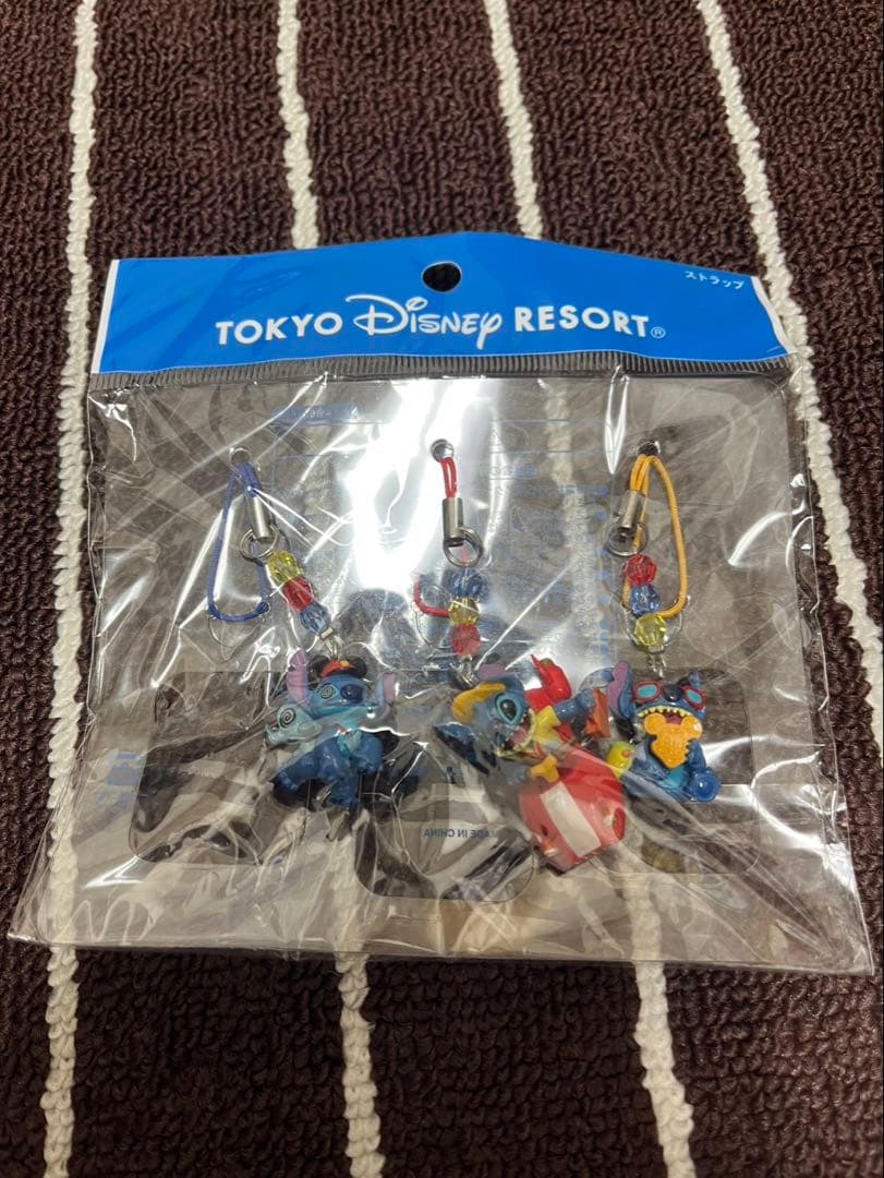 東京ディズニーリゾート ストラップ5個セット