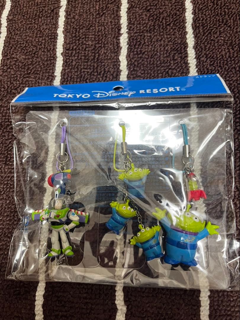 東京ディズニーリゾート ストラップ5個セット