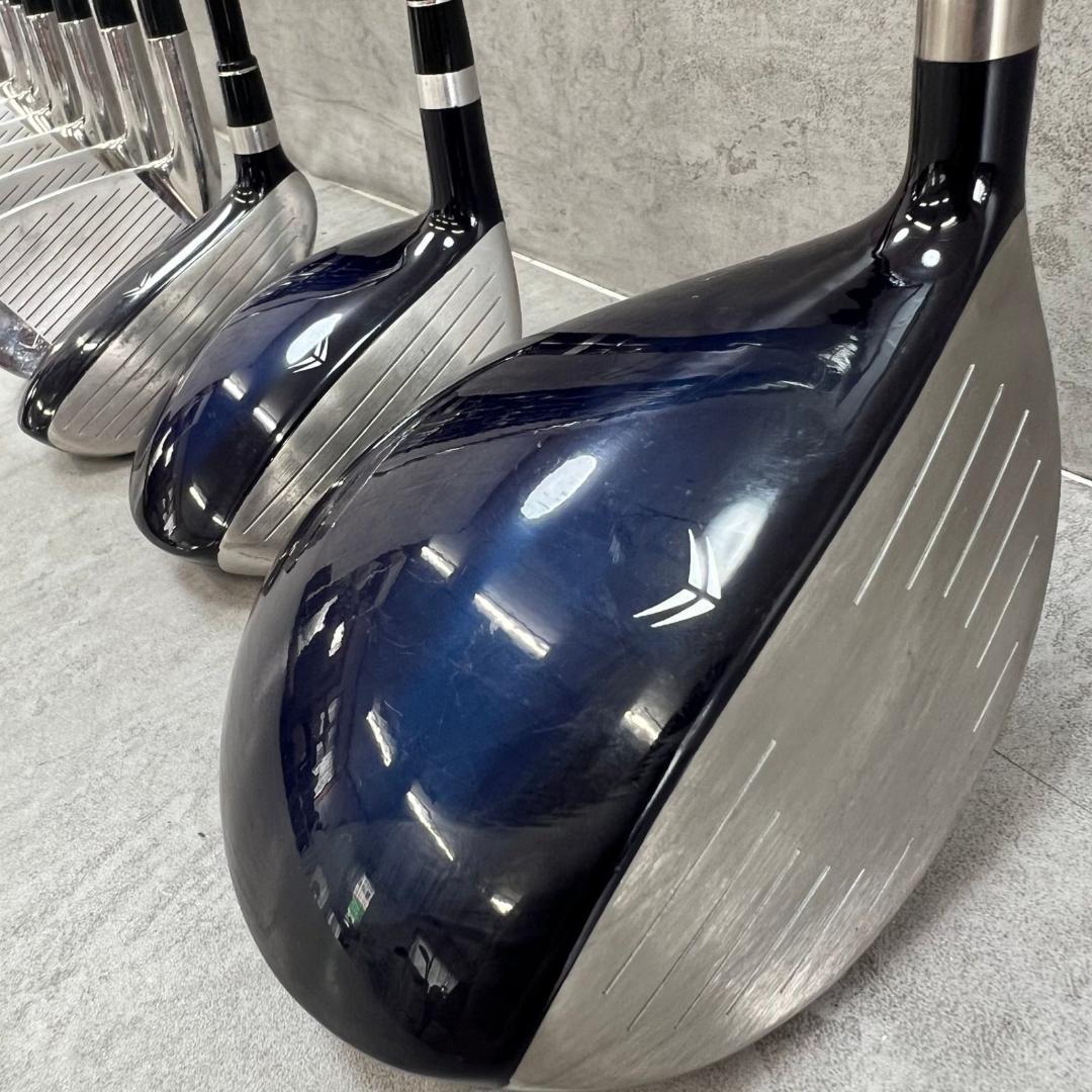 ウィルソン　ブリヂストン　メンズゴルフ11本セット　R　右利き用　キャディバッグ