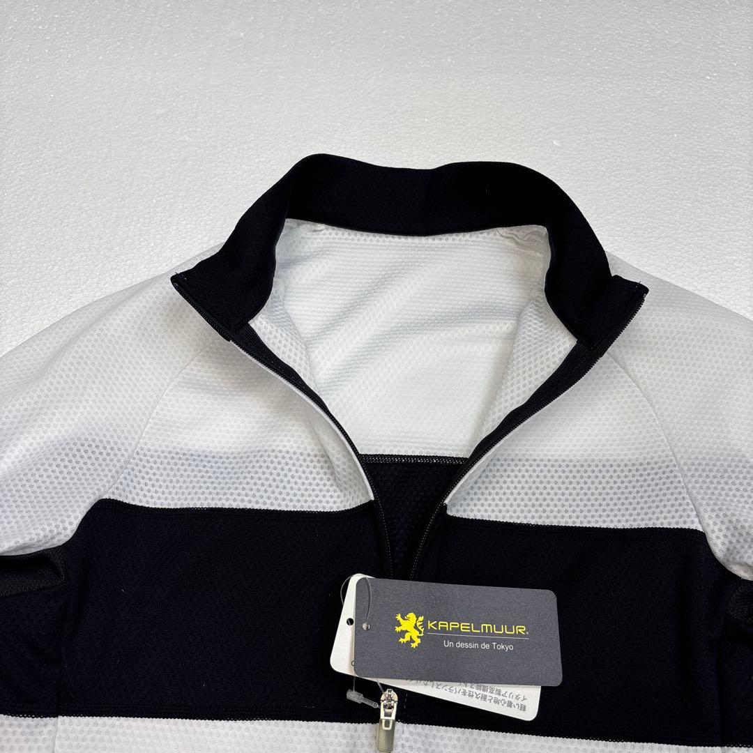 【新品】KARELMUUR サイクルジャージ ホワイト/ブラック